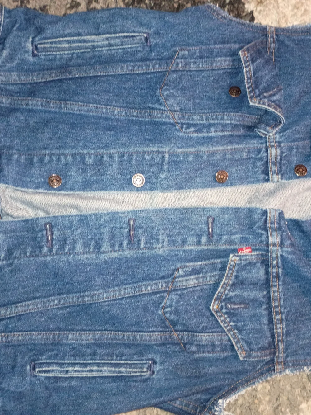 Vintage Levi's Blue Denim Jacket (Vest)
